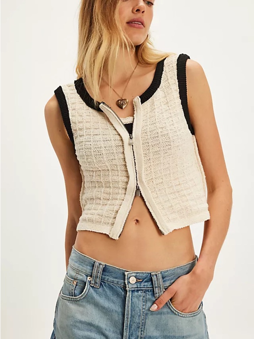 Free People We The Free Outback Vest msrp$78 NWT